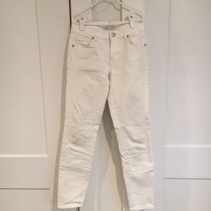 Loft White Jeans
